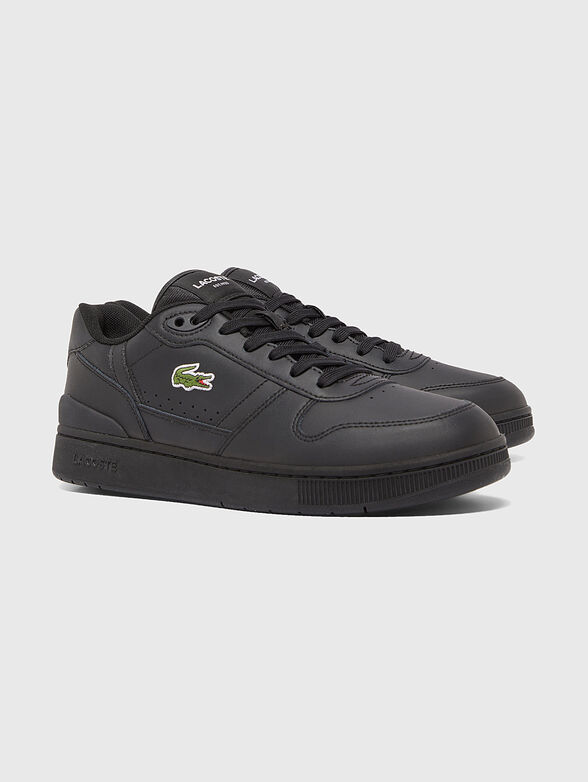 Black leather sneakers - 2