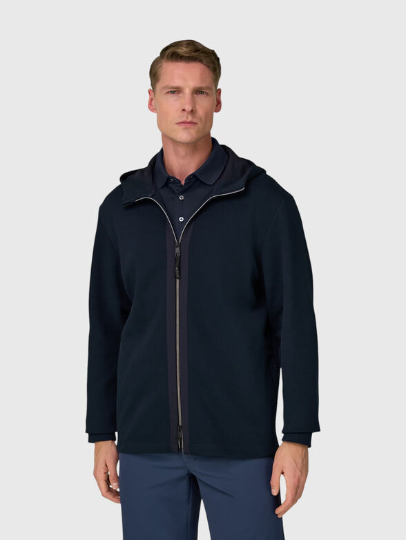 Cotton-blend sweatshirt - 1