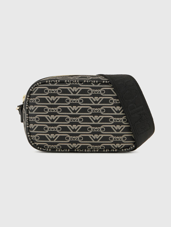 Crossbody bag with monogram print - 1