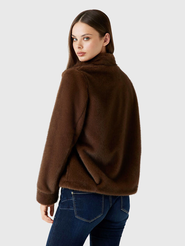 LUNA jacket in soft texture - 3