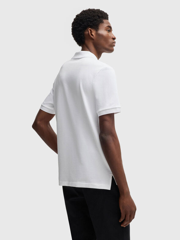 Short sleeve polo shirt with zip - 3