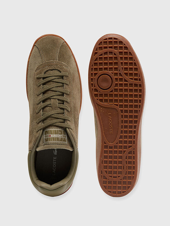 Suede and leather sports shoes - 6