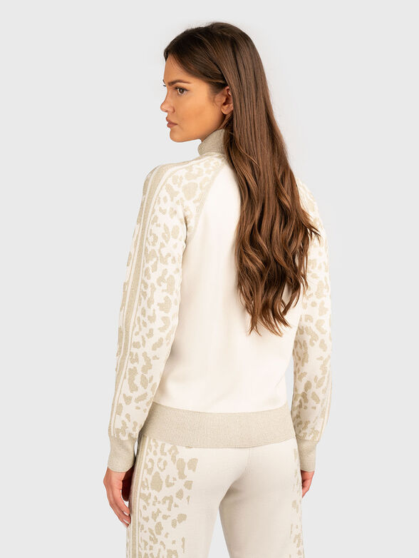Sweatshirt with animal print - 3