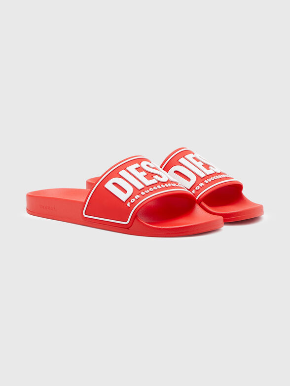 Beach slippers with logo detail - 2