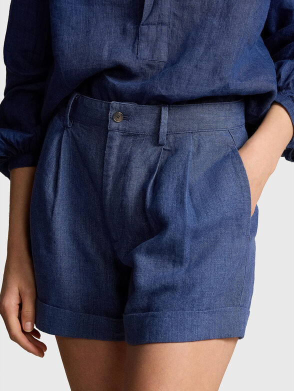 Linen shorts - 3