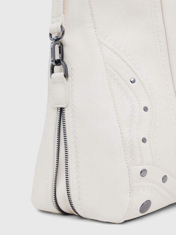 Bag with logo and removable handle - 5