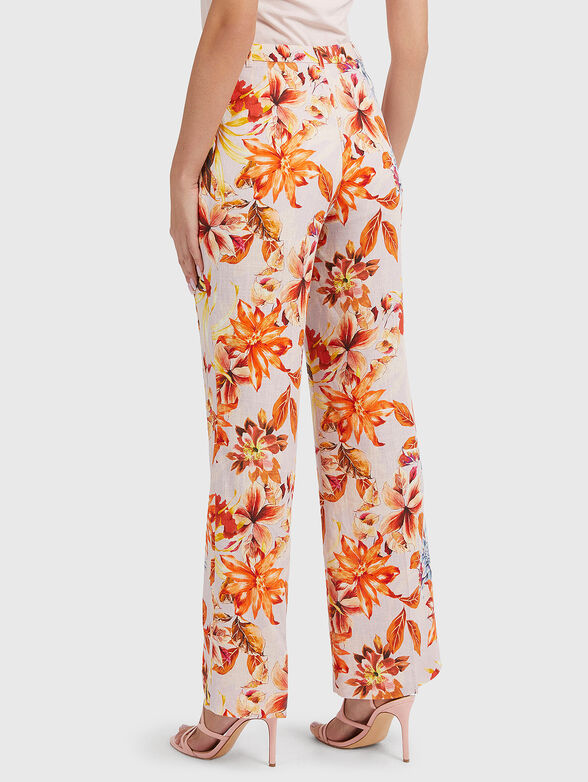HAFA floral print trousers - 2