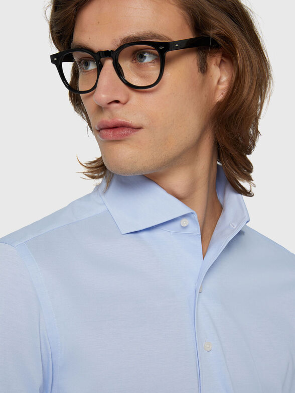 Polo shirt made of cotton blend - 4