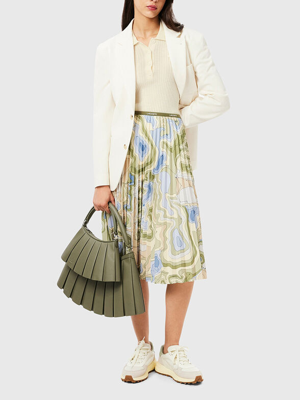 Wool jersey polo collar sweater - 2