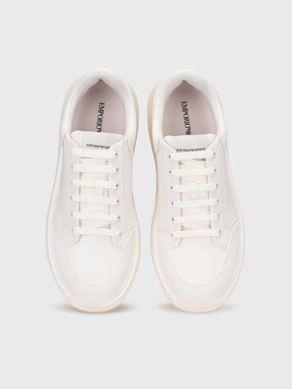 Black sneakers with logo  - 6