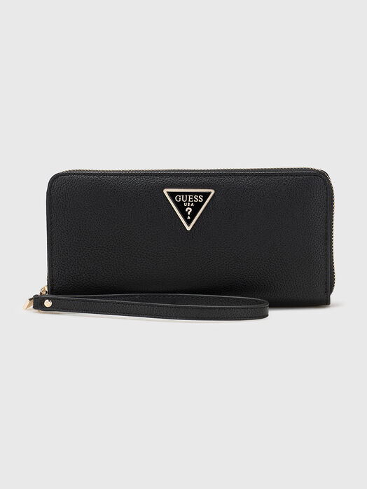 Large black wallet