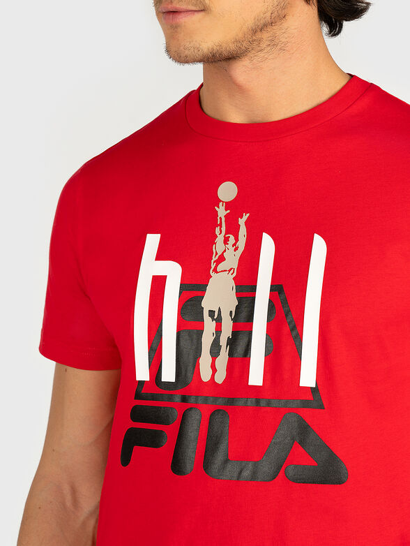 FICO black T-shirt with logo print - 3