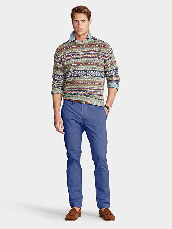 Blue pants - 1