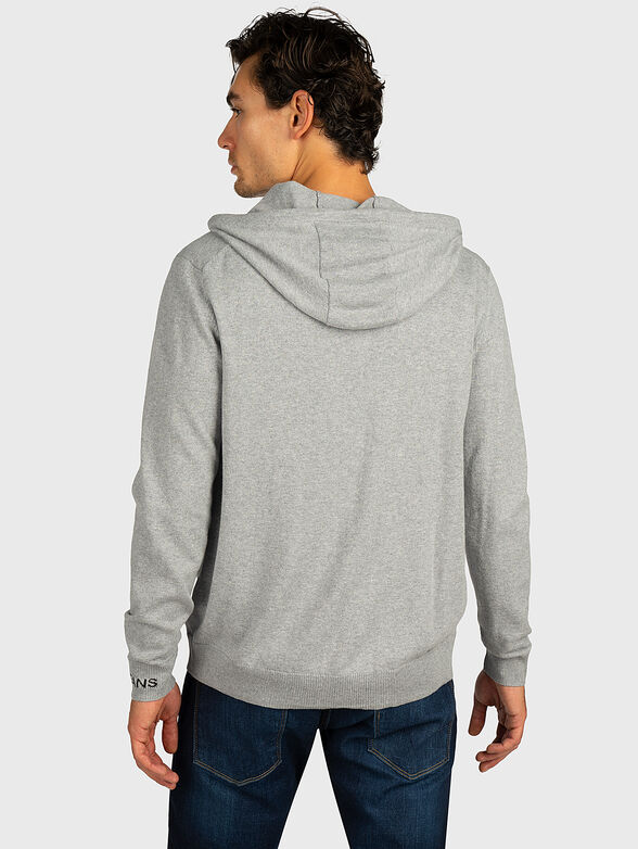 ANDRE hooded sweatshirt with zip - 3