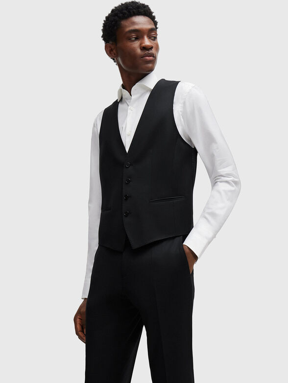 H-GENIUS wool slim trousers - 3