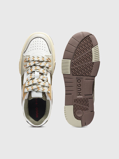 Sports shoes with accent ties - 5