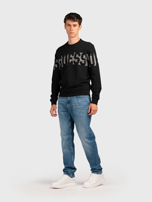 Sweatshirt with accent logo print - 1