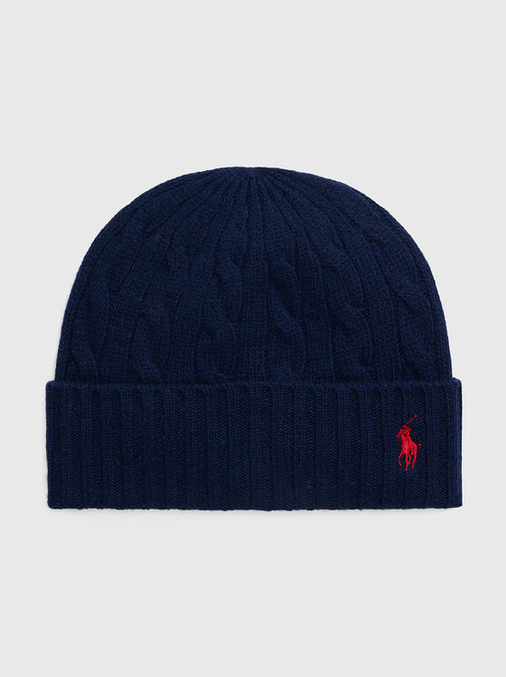 Вълнена шапка с лого - 1