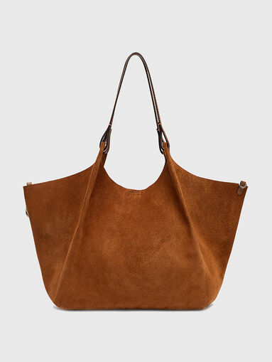 DUA beige suede bag - 3