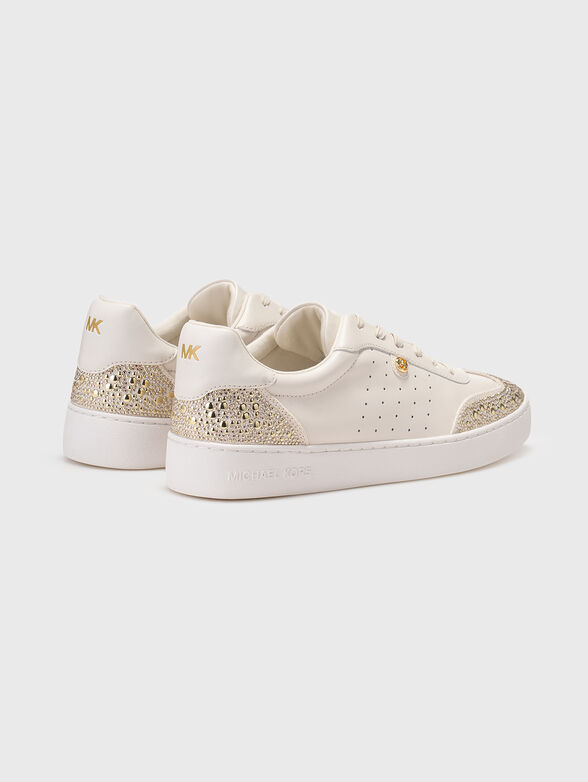 SCOTTY leather sports shoes with rhinestones - 3