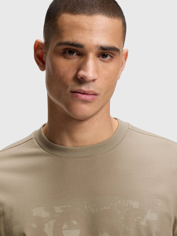Cotton-blend T-shirt - 4