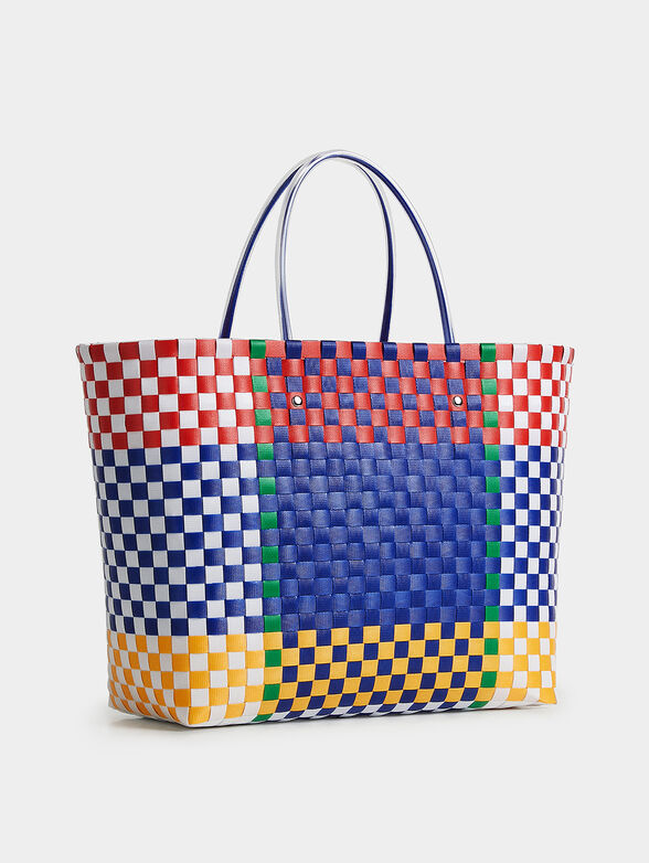 Multicolor braided bag - 2