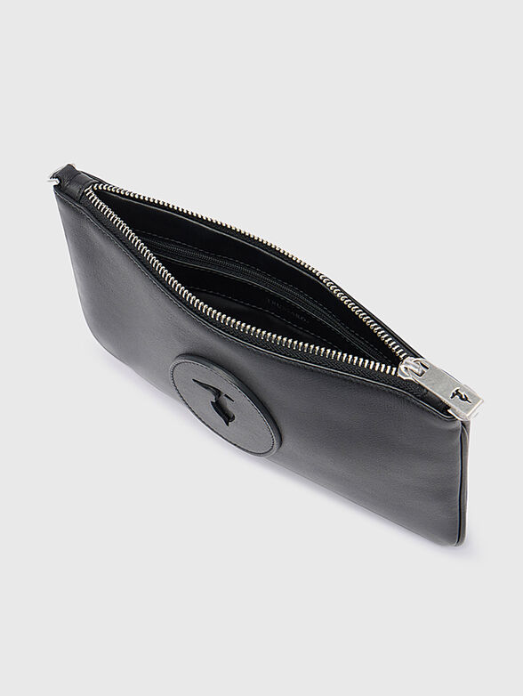 Leather bag with logo - 2