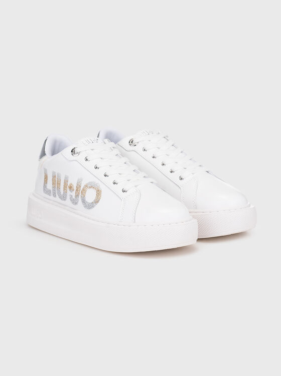 Бели спортни обувки KYLIE 22 - 2
