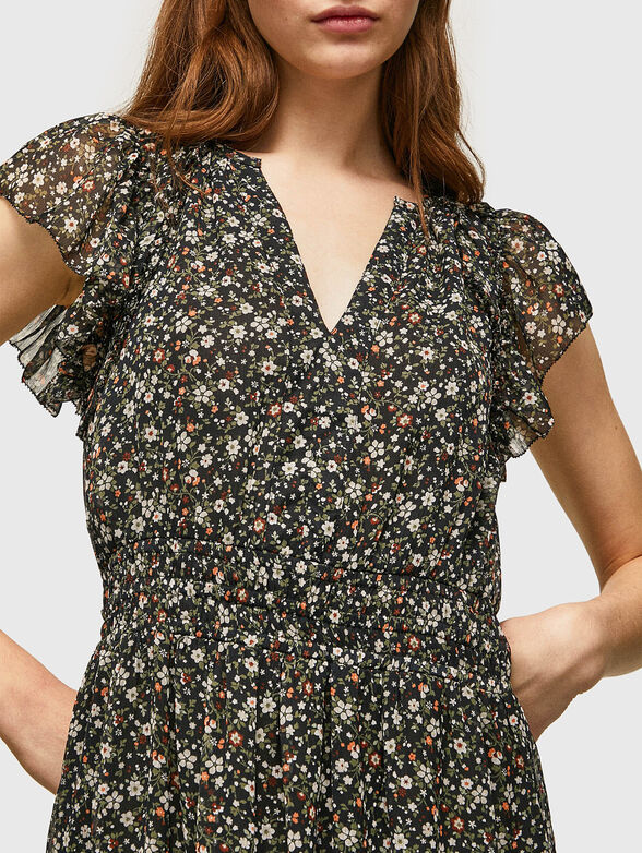 AIKO floral print dress - 3