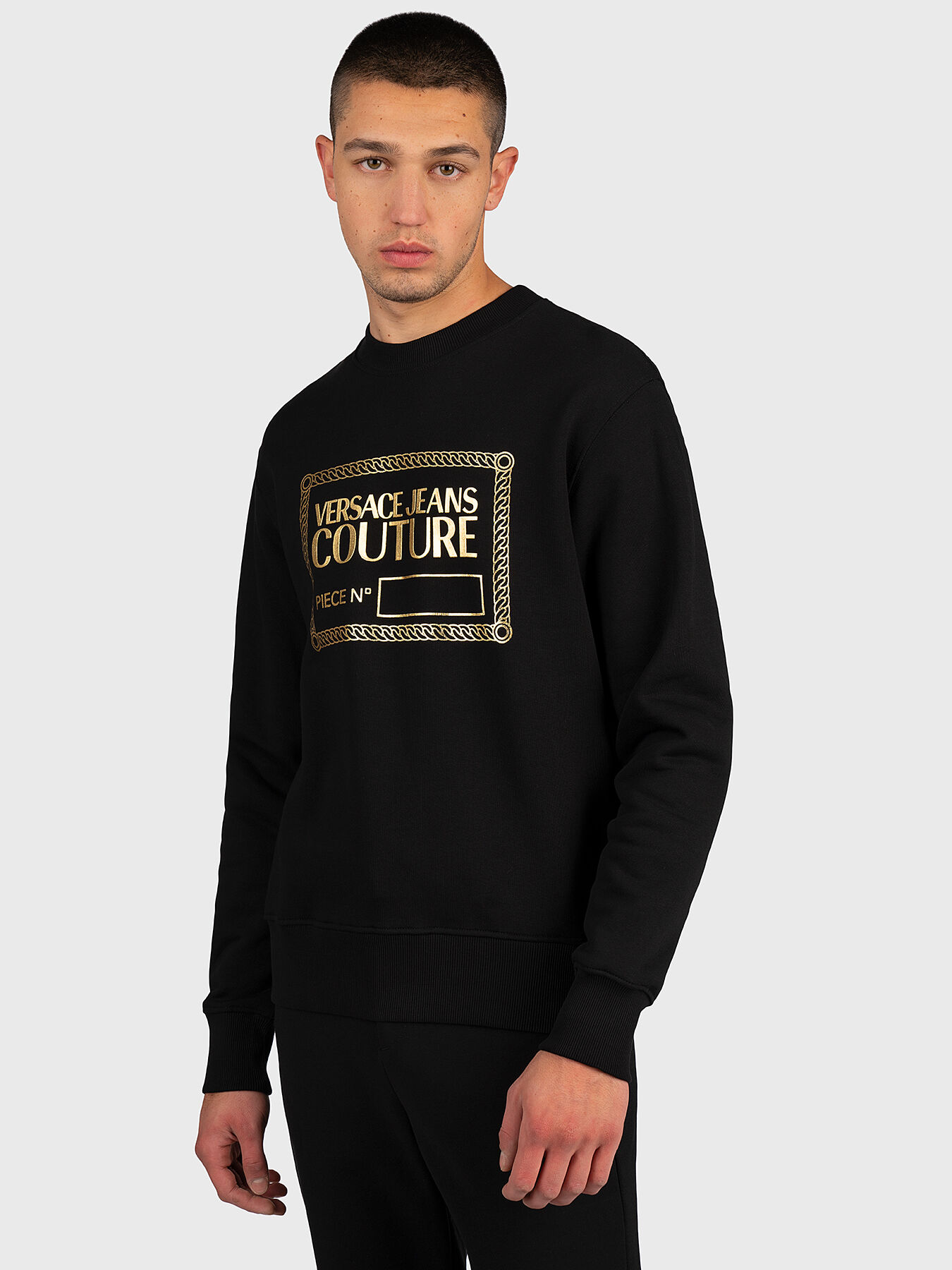 VERSACE JEANS COUTURE ロゴ フーディー スウェットシャツ 0400021196658_ICEGREY?wid=600&