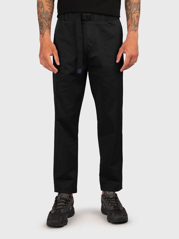 GEIKO straight trousers with waist belt - 1