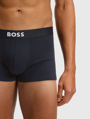 Set of three pairs of colorful boxer shorts - 4