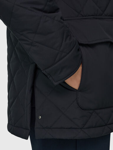 Padded jacket with quilted effect - 5