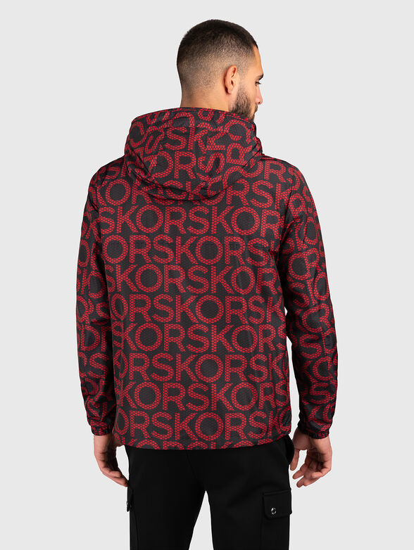 Monogram logo-print jacket  - 3