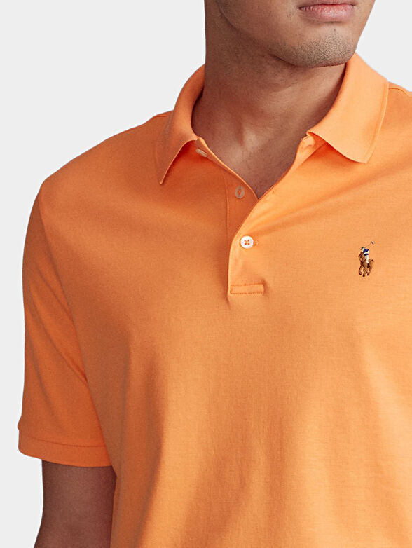 Polo-shirt in orange color - 3