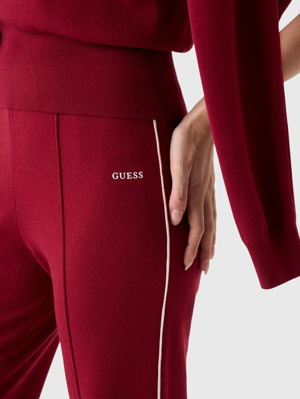 Sports pants with logo detail - 3