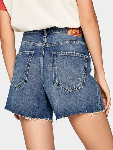 RACHEL Denim shorts - 4
