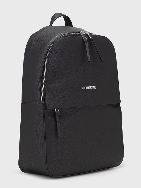 Backpack with silver details and logo - 3