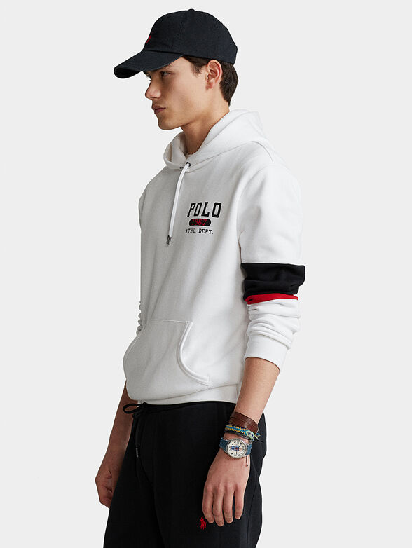 Sweatshirt with logo print - 1