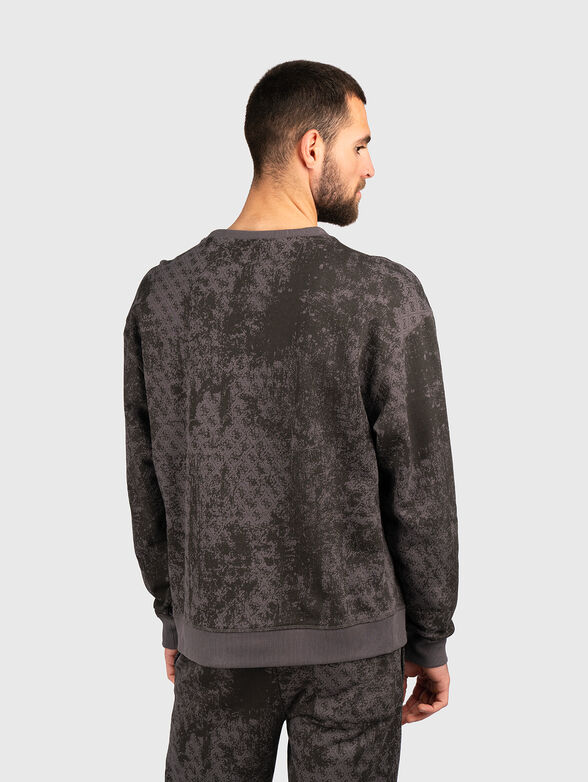 Cotton sweatshirt with 4G logo print - 3