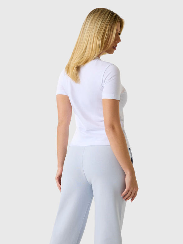 White cotton t-shirt - 3