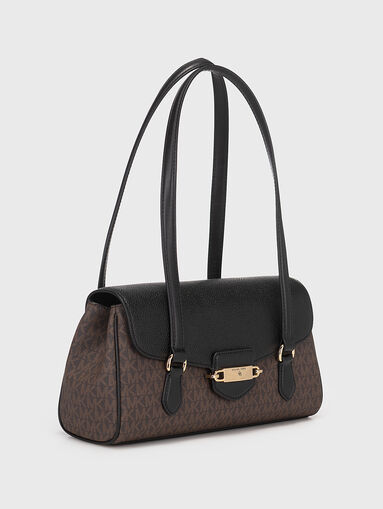 Bag with accent monogram logo print - 3