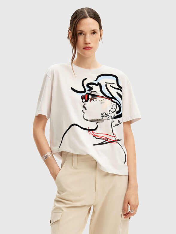 DALTON T-shirt with print - 1