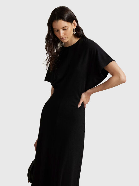 Wool blend midi dress - 4