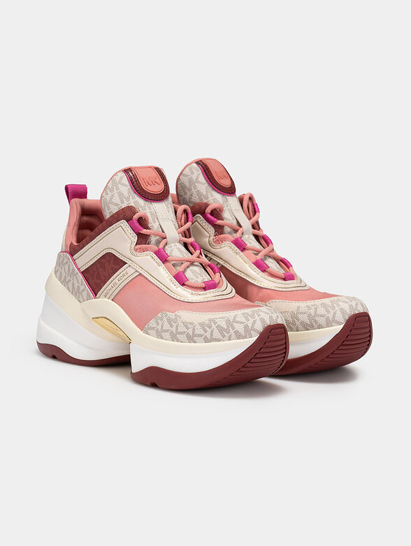 OLYMPIA sneakers with monogram logo print - 2