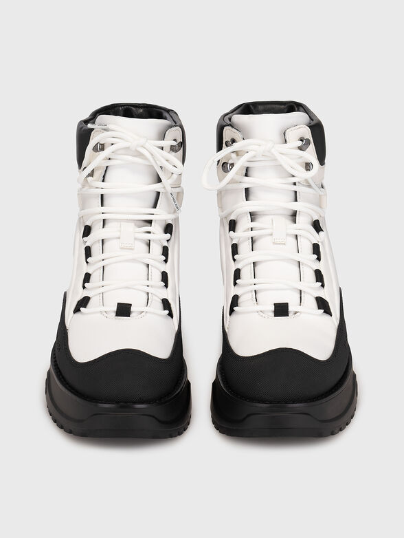DUPREE boots with logo detail - 5
