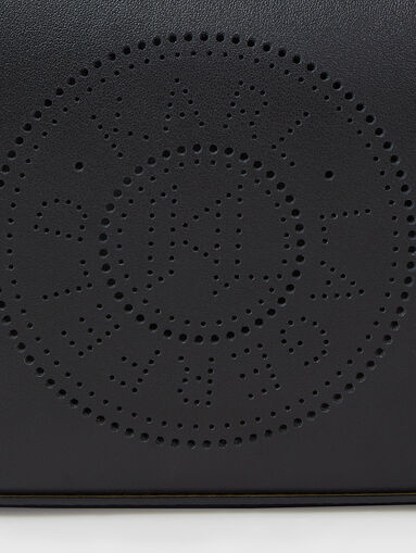 K/CIRCLE leather crossbody bag with logo perforation - 4