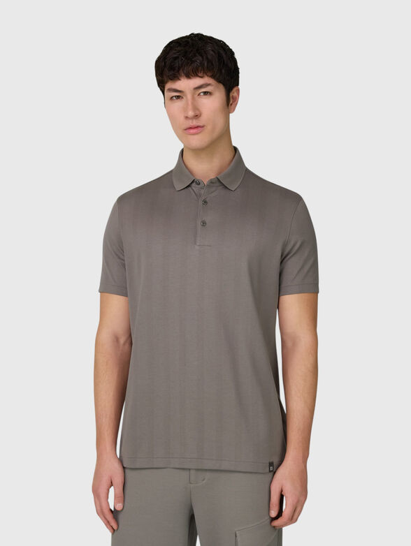 Short sleeved polo shirt - 1