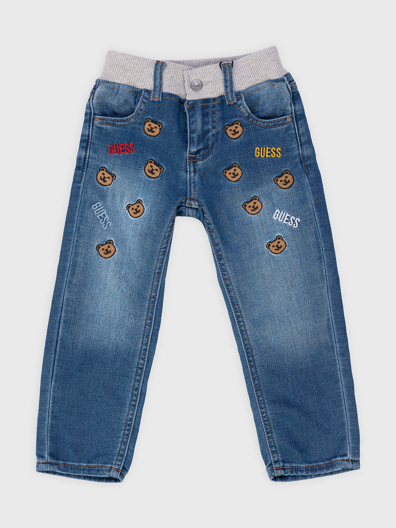Guess embroidered jeans best sale