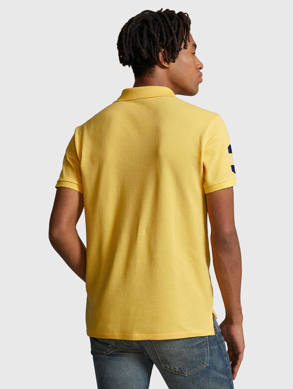 Yellow Polo-shirt with embroidery - 2